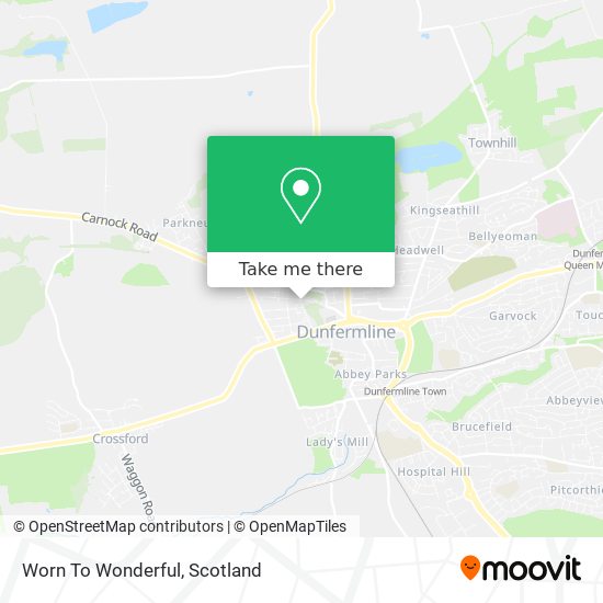 Worn To Wonderful map