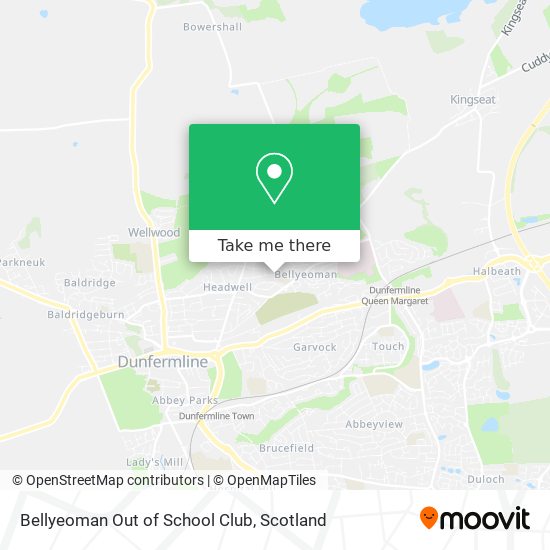 Bellyeoman Out of School Club map