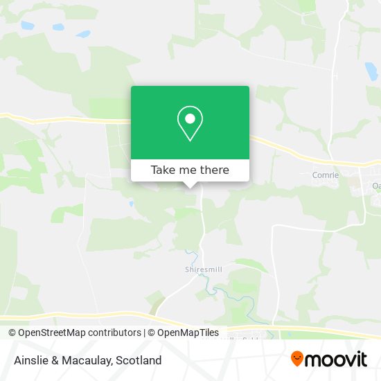 Ainslie & Macaulay map