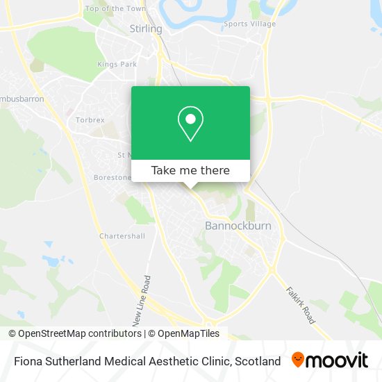 Fiona Sutherland Medical Aesthetic Clinic map