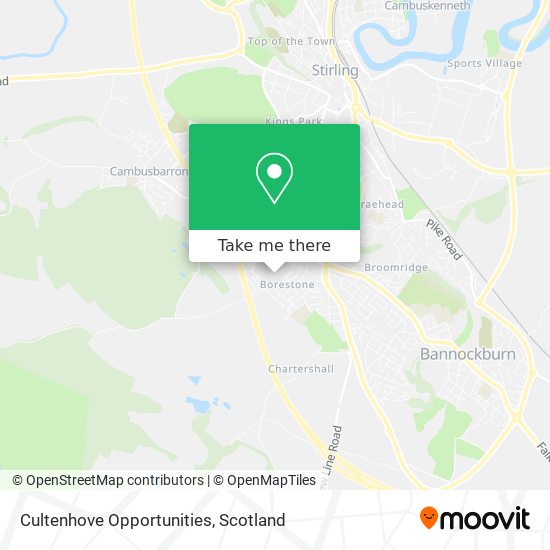 Cultenhove Opportunities map