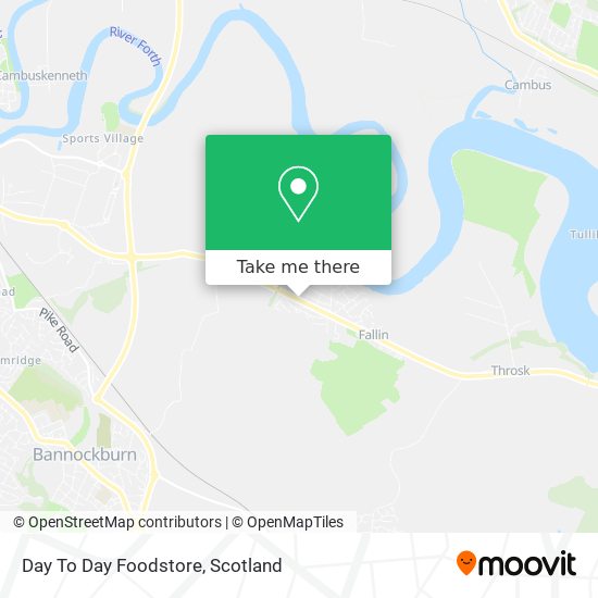 Day To Day Foodstore map