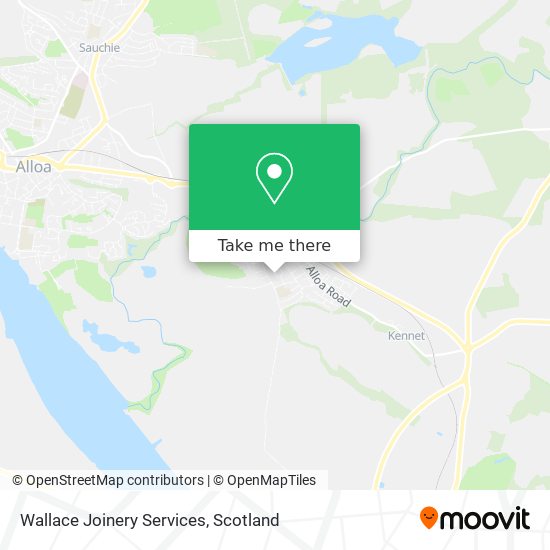 Wallace Joinery Services map