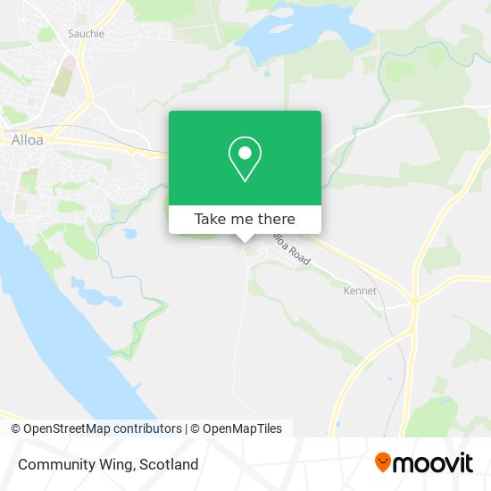 Community Wing map