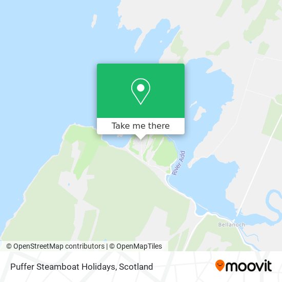 Puffer Steamboat Holidays map