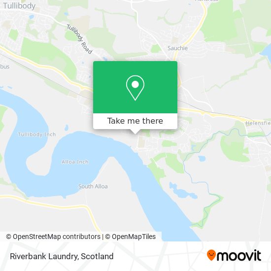 Riverbank Laundry map
