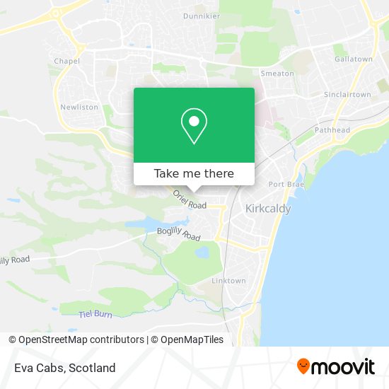 Eva Cabs map