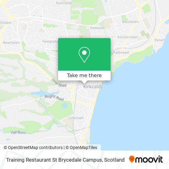 Training Restaurant St Brycedale Campus map
