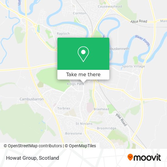 Howat Group map