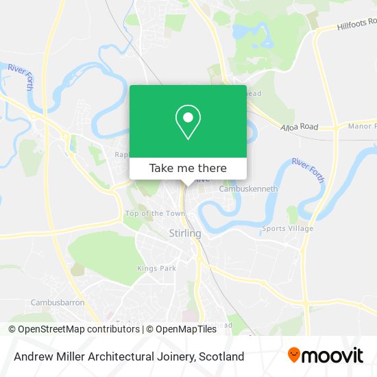 Andrew Miller Architectural Joinery map