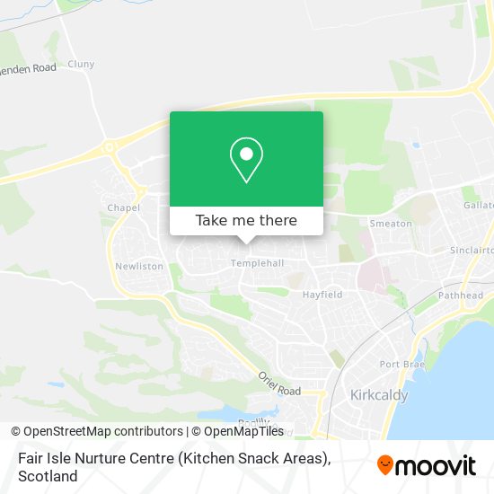 Fair Isle Nurture Centre (Kitchen Snack Areas) map