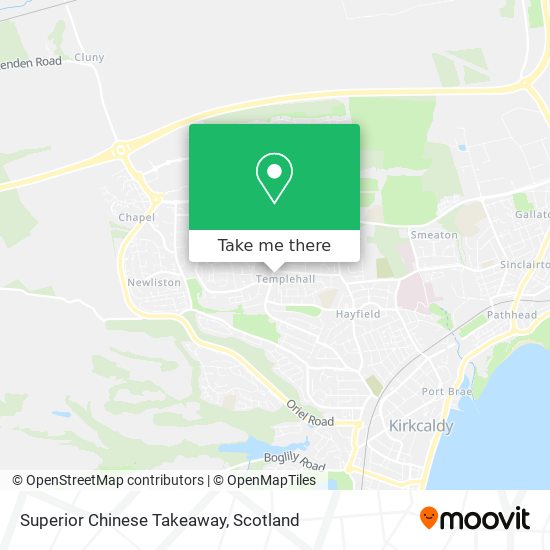 Superior Chinese Takeaway map