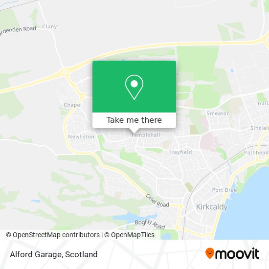 Alford Garage map