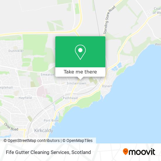 Fife Gutter Cleaning Services map
