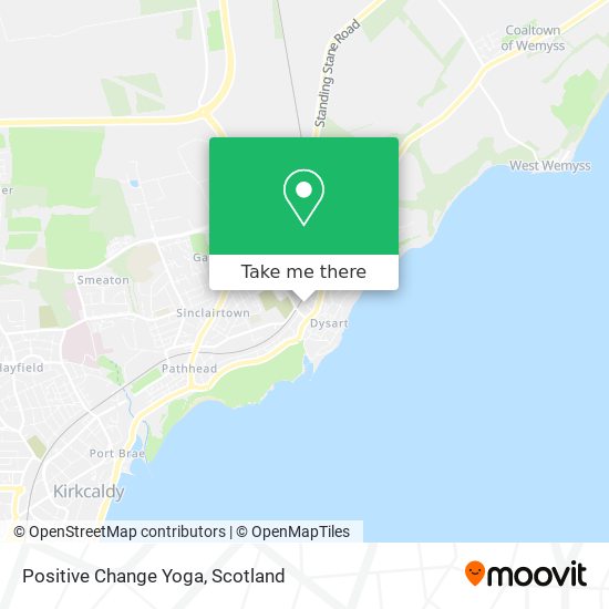 Positive Change Yoga map