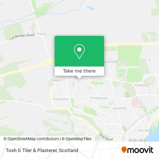 Tosh G Tiler & Plasterer map