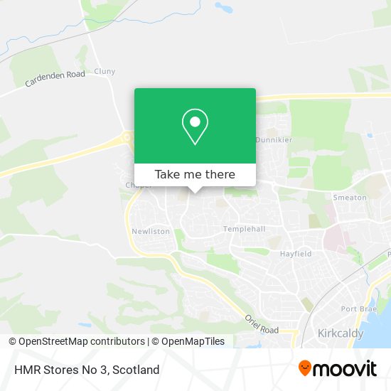 HMR Stores No 3 map