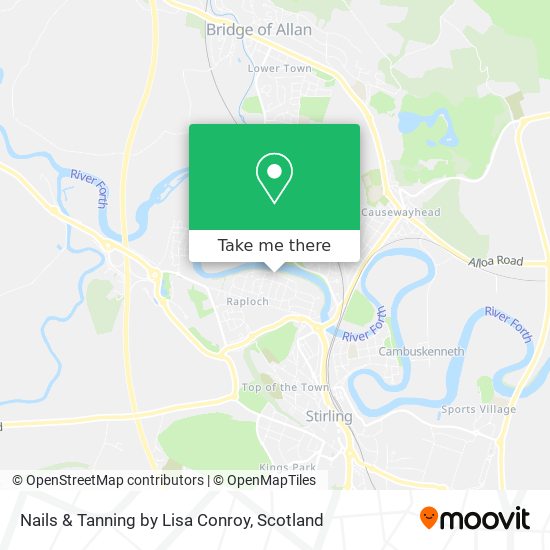 Nails & Tanning by Lisa Conroy map