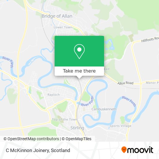 C McKinnon Joinery map