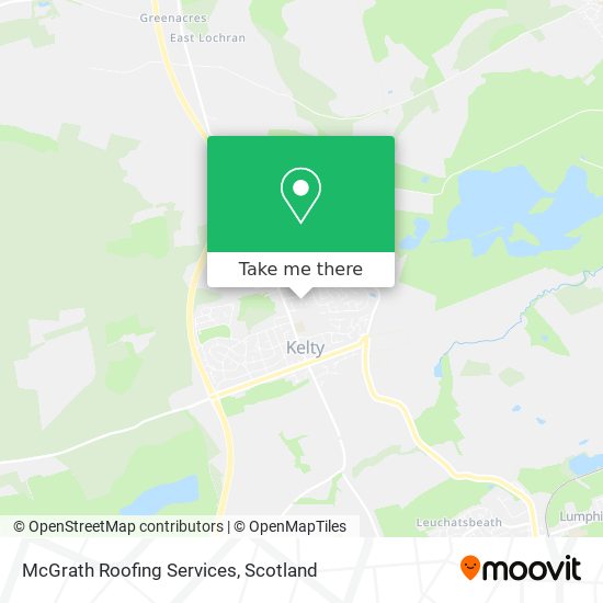 McGrath Roofing Services map