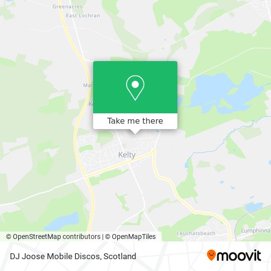 DJ Joose Mobile Discos map