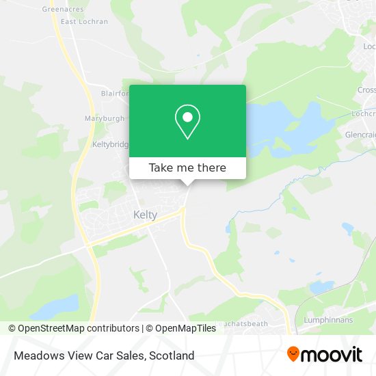 Meadows View Car Sales map