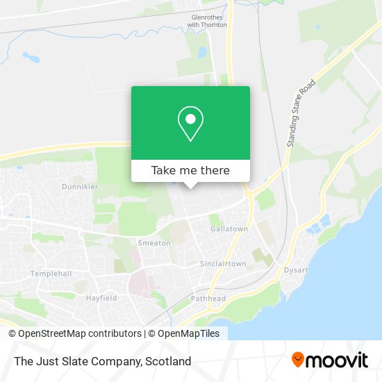 The Just Slate Company map