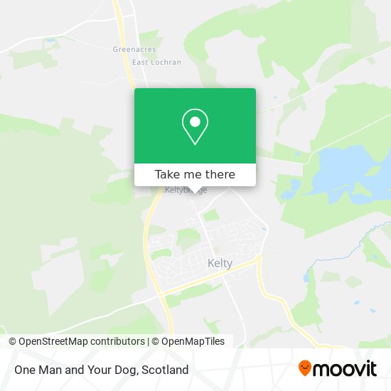 One Man and Your Dog map