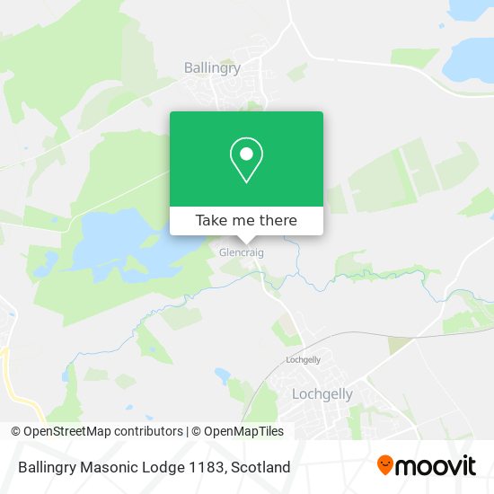Ballingry Masonic Lodge 1183 map