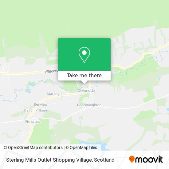 Sterling Mills Outlet Shopping Village map