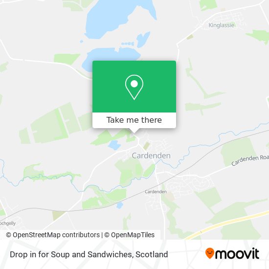Drop in for Soup and Sandwiches map