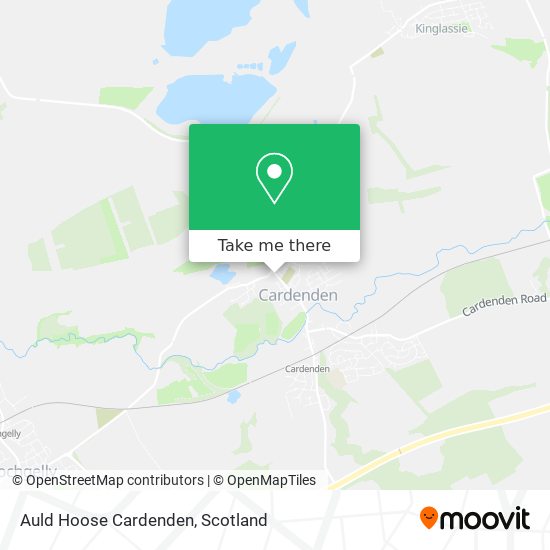 Auld Hoose Cardenden map