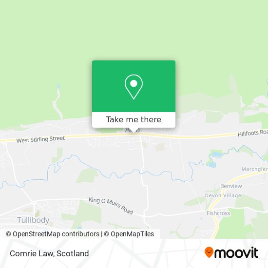 Comrie Law map