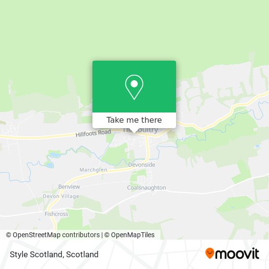 Style Scotland map