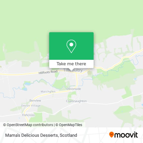 Mama's Delicious Desserts map