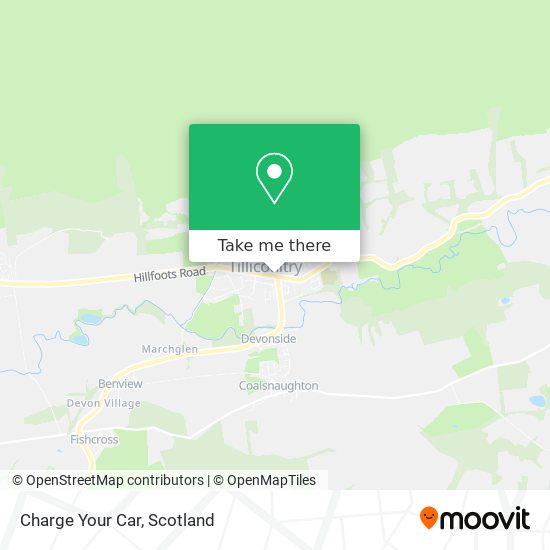 Charge Your Car map