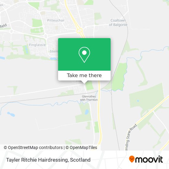 Tayler Ritchie Hairdressing map