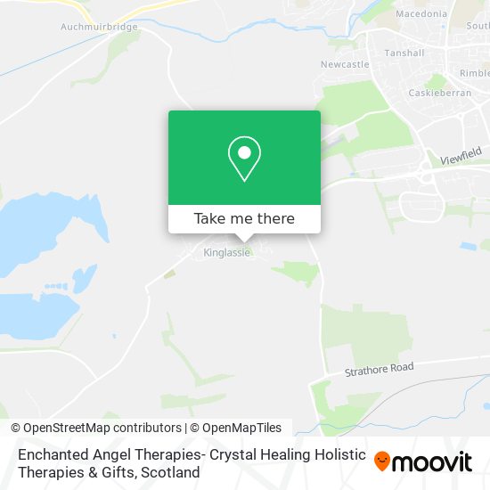 Enchanted Angel Therapies- Crystal Healing Holistic Therapies & Gifts map