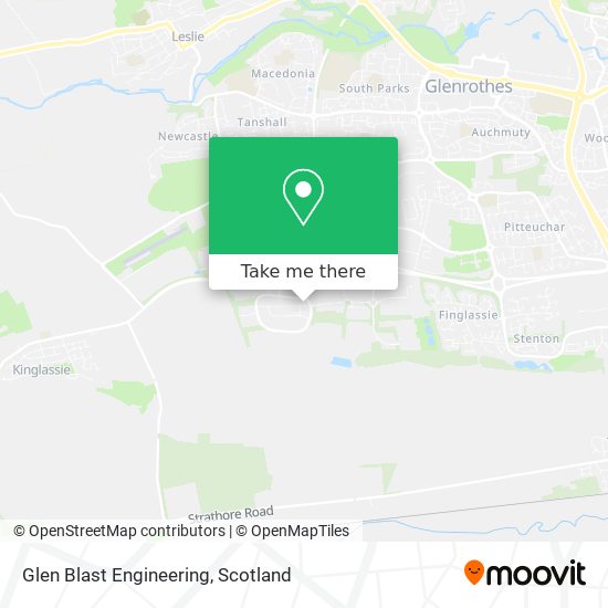 Glen Blast Engineering map