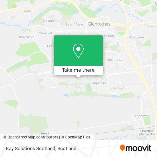 Bay Solutions Scotland map