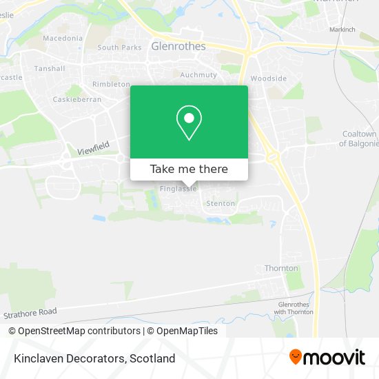 Kinclaven Decorators map