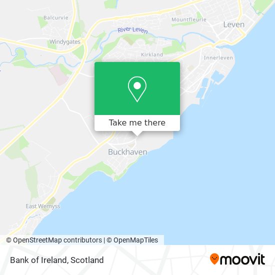 Bank of Ireland map