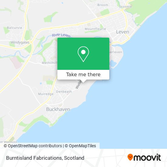 Burntisland Fabrications map