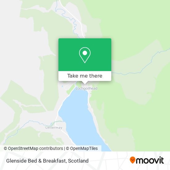 Glenside Bed & Breakfast map