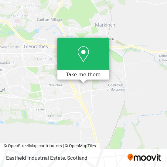 Eastfield Industrial Estate map