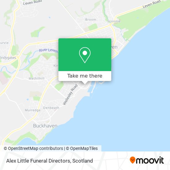 Alex Little Funeral Directors map