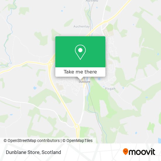 Dunblane Store map