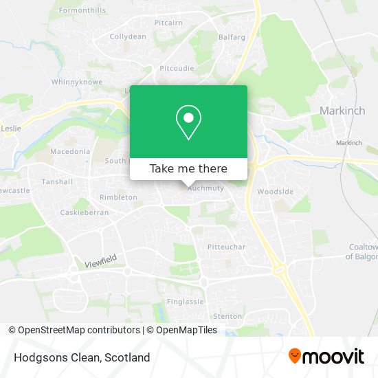 Hodgsons Clean map