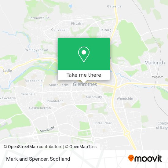 Mark and Spencer map