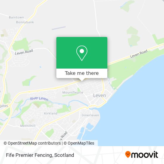 How to get to Fife Premier Fencing in Buckhaven, Methil, Methilhill by